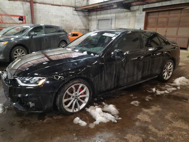 Photo 1 from auction – 2021 AUDI S4 PRESTIG with VIN WAUC4AF43MA063396