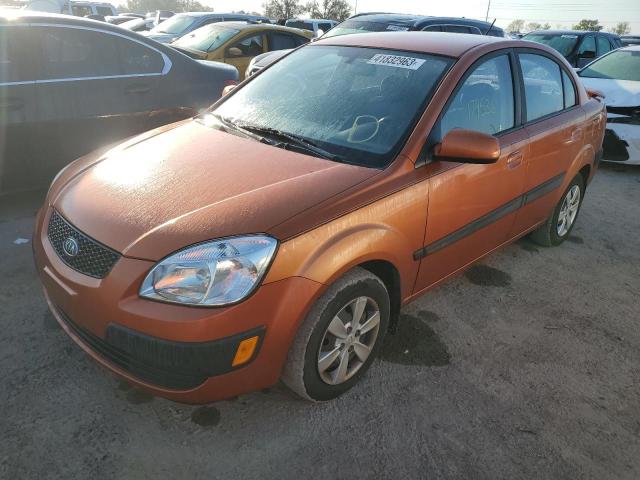 KIA RIO BASE 2009 with VIN KNADE223696448269 - Photo from auction