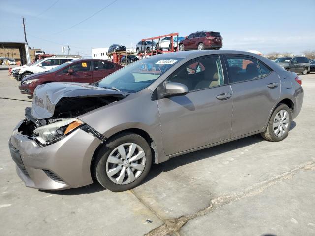 TOYOTA COROLLA L 2014 with VIN 2T1BURHEXEC171272 - Photo from auction
