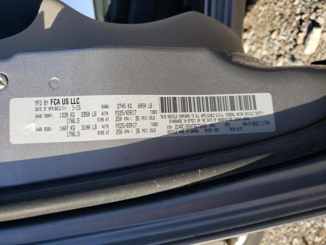 Photo 14 from auction – 2015 CHRYSLER TOWN & COU with VIN 2C4RC1BGXFR673049