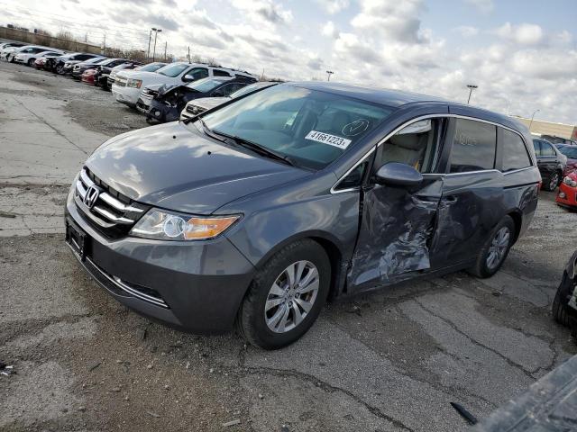 HONDA ODYSSEY EX 2016 with VIN 5FNRL5H41GB125166 - Photo from auction