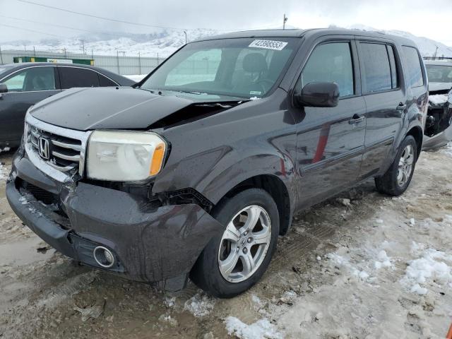 HONDA PILOT EXL 2012 with VIN 5FNYF4H65CB003502 - Photo from auction