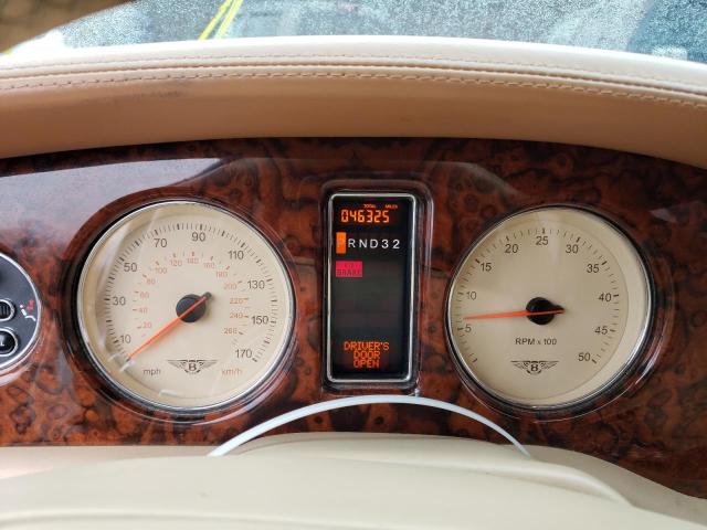 Photo 9 from auction – 2001 BENTLEY ARNAGE with VIN SCBLC31E01CX06209