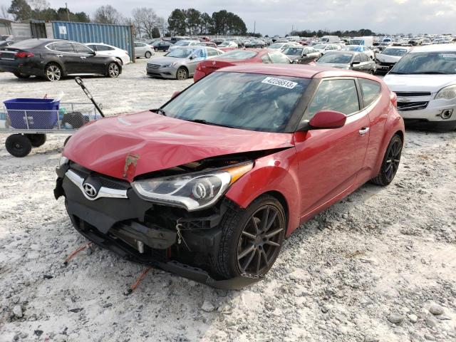 HYUNDAI VELOSTER 2014 with VIN KMHTC6AD2EU212306 - Photo from auction