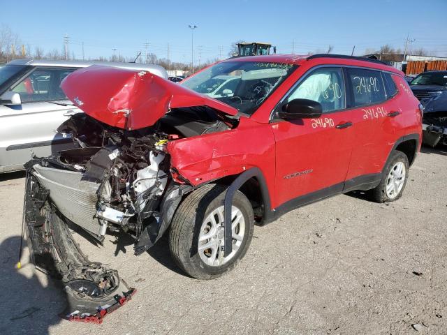 JEEP COMPASS SP 2021 with VIN 3C4NJDAB5MT591820 - Photo from auction