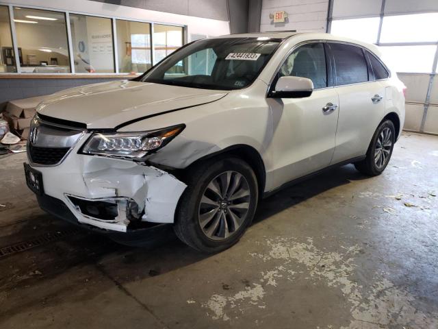 Photo 1 from auction – 2016 ACURA MDX TECHNO with VIN 5FRYD4H66GB044621