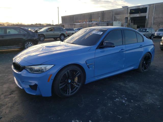 BMW M3 2017 with VIN WBS8M9C3XH5G85491 - Photo from auction