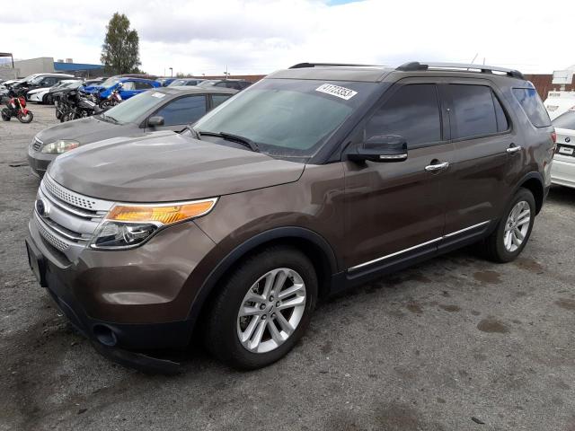 FORD EXPLORER X 2015 with VIN 1FM5K7D88FGA34465 - Photo from auction
