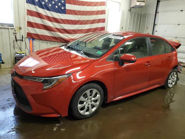 TOYOTA COROLLA LE 2021 with VIN JTDEPMAE7MJ157429 - Photo from auction