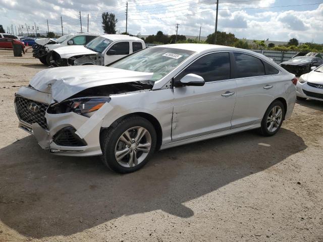 HYUNDAI SONATA LIM 2019 with VIN 5NPE34AF0KH784449 - Photo from auction
