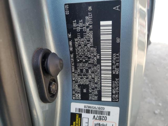 Photo 14 from auction – 2005 TOYOTA SIENNA CE with VIN 5TDZA23C25S296309