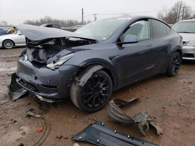 TESLA MODEL Y 2022 with VIN 7SAYGDEE5NF387022 - Photo from auction