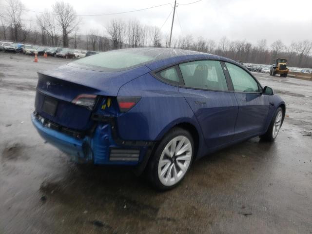 Photo 3 from auction – 2022 TESLA MODEL 3 with VIN 5YJ3E1EA1NF370792