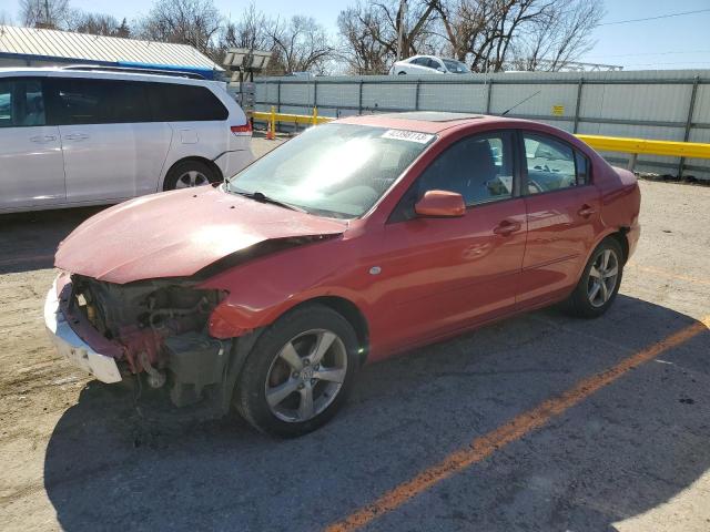 MAZDA 3 I 2005 with VIN JM1BK32F051349540 - Photo from auction