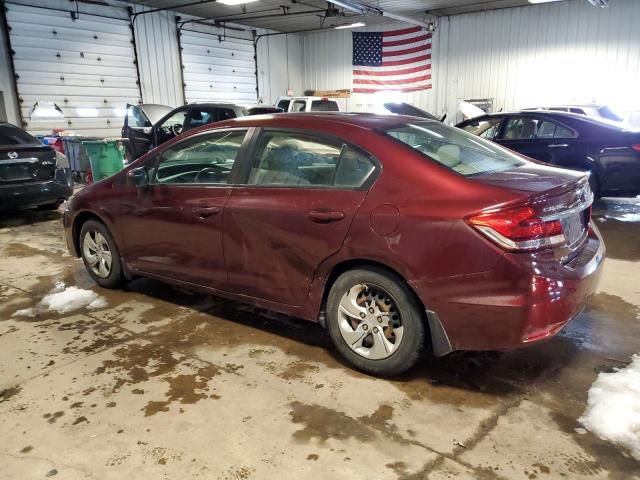 Photo 2 from auction – 2015 HONDA CIVIC LX with VIN 19XFB2F55FE059886