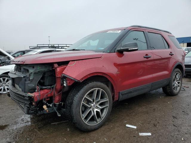 FORD EXPLORER S 2018 with VIN 1FM5K8GT5JGB87481 - Photo from auction