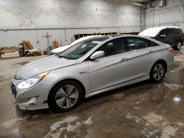 HYUNDAI SONATA HYB 2014 with VIN KMHEC4A42EA111667 - Photo from auction