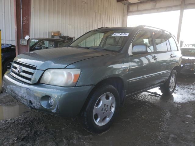 TOYOTA HIGHLANDER 2005 with VIN JTEEP21A250121734 - Photo from auction