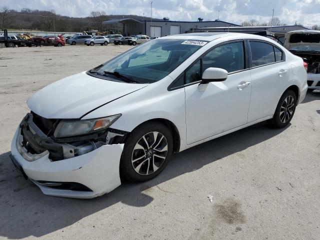 HONDA CIVIC EX 2014 with VIN 19XFB2F81EE007843 - Photo from auction