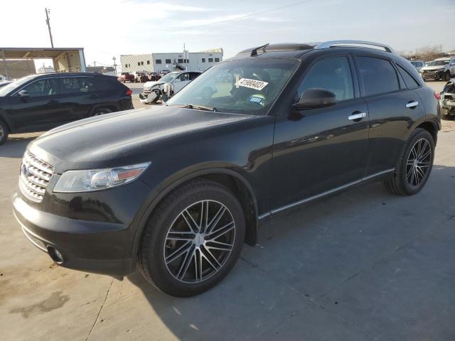 INFINITI FX45 2004 with VIN JNRBS08W54X403335 - Photo from auction