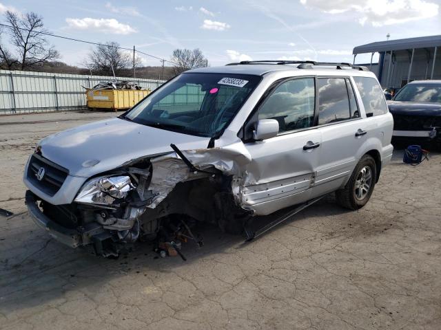 HONDA PILOT EX 2004 with VIN 2HKYF18474H539027 - Photo from auction