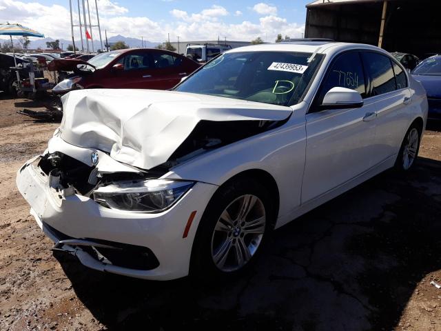 BMW 330 I 2018 with VIN WBA8B9G55JNU99558 - Photo from auction