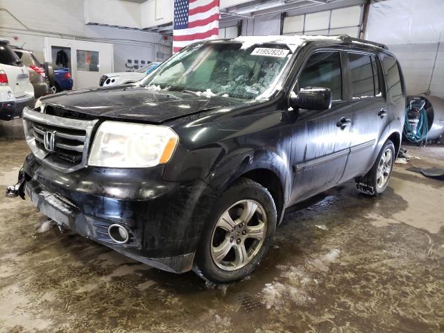 HONDA PILOT EXL 2014 with VIN 5FNYF4H56EB051200 - Photo from auction