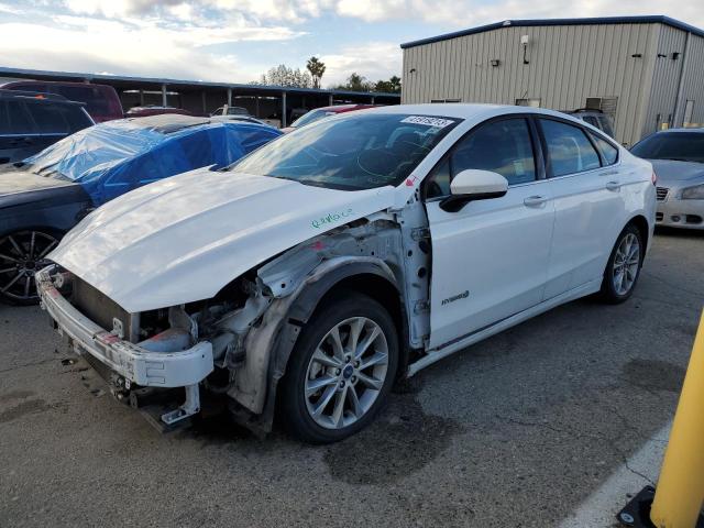FORD FUSION SE 2017 with VIN 3FA6P0LU4HR306902 - Photo from auction