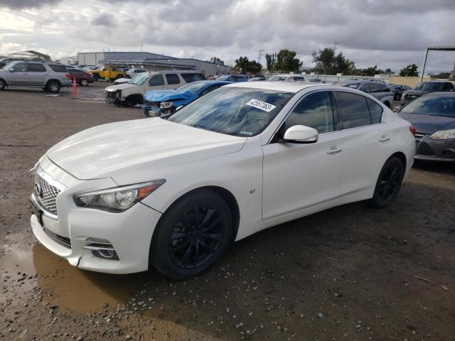 INFINITI Q50 BASE 2015 with VIN JN1BV7AP2FM354072 - Photo from auction