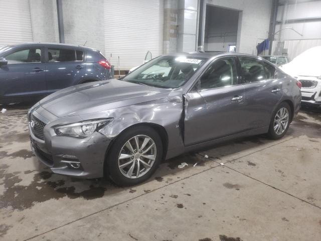 INFINITI Q50 BASE 2014 with VIN JN1BV7AR2EM682883 - Photo from auction
