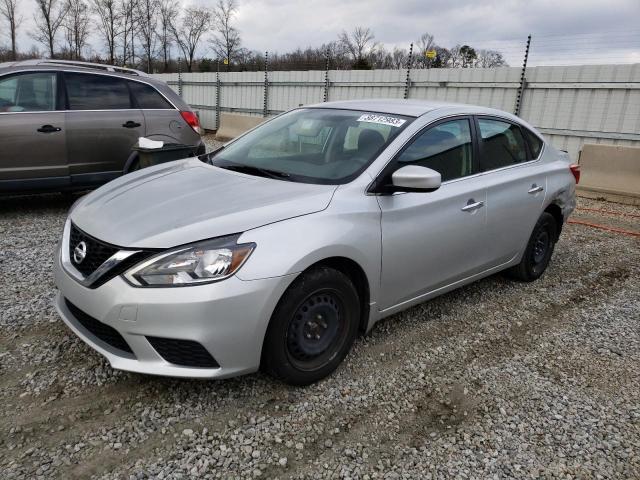 NISSAN SENTRA S 2017 with VIN 3N1AB7AP7HY354850 - Photo from auction