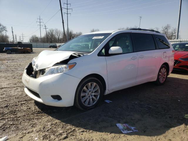 TOYOTA SIENNA LE 2014 with VIN 5TDJK3DC8ES080849 - Photo from auction