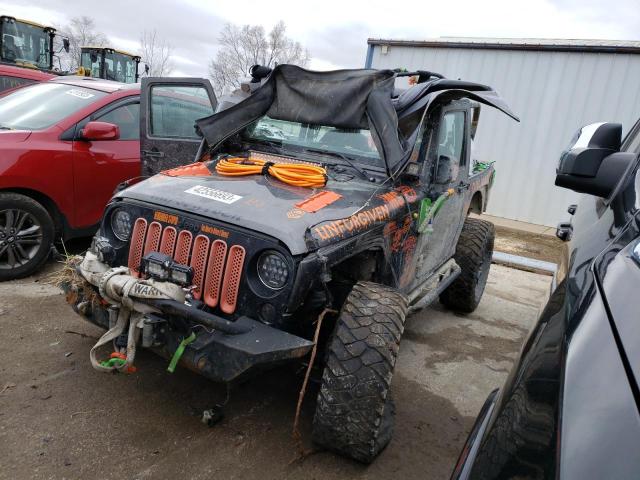 JEEP WRANGLER S 2016 with VIN 1C4AJWAG3GL290405 - Photo from auction