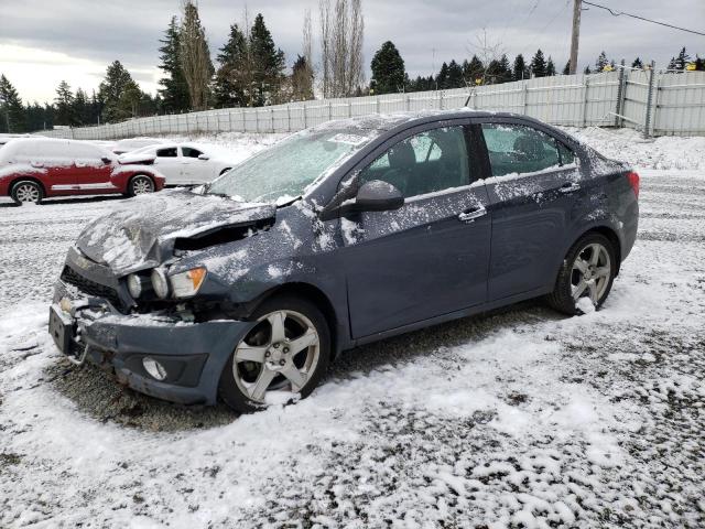 CHEVROLET SONIC LTZ 2012 with VIN 1G1JE5SB9C4200527 - Photo from auction