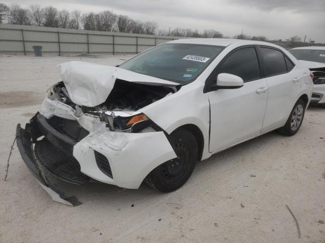 TOYOTA COROLLA L 2015 with VIN 5YFBURHEXFP335167 - Photo from auction