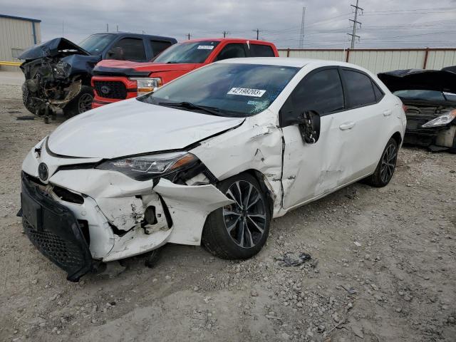 TOYOTA COROLLA L 2017 with VIN 5YFBURHE9HP734252 - Photo from auction