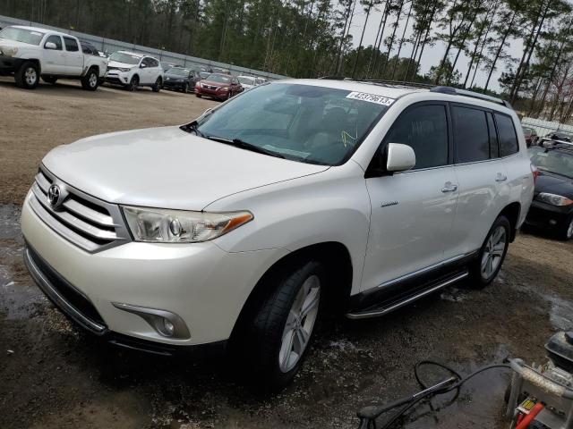 TOYOTA HIGHLANDER 2013 with VIN 5TDYK3EH4DS124367 - Photo from auction