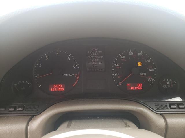 Photo 9 from auction – 2000 AUDI A8 QUATTRO with VIN WAUFL54D0YN002208