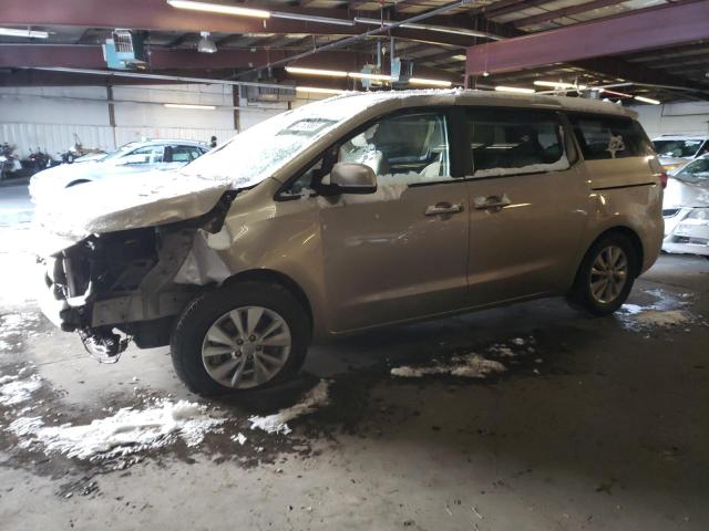 KIA SEDONA LX 2016 with VIN KNDMB5C19G6151844 - Photo from auction