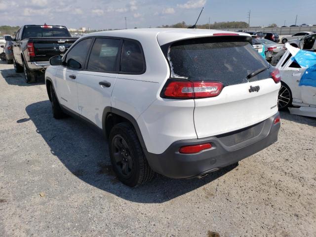Photo 2 from auction – 2016 JEEP CHEROKEE S with VIN 1C4PJLAB0GW351575