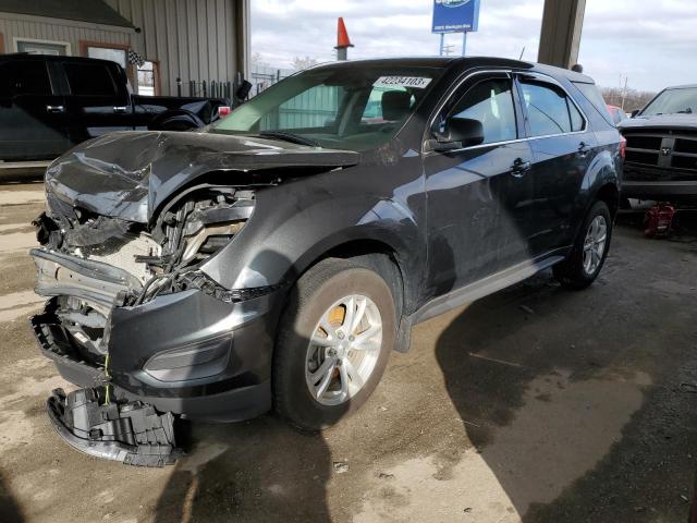CHEVROLET EQUINOX LS 2017 with VIN 2GNFLEEK0H6290582 - Photo from auction