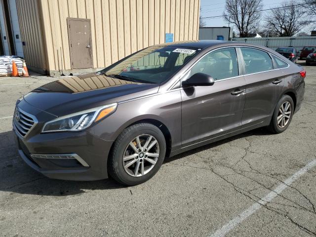 HYUNDAI SONATA SE 2015 with VIN 5NPE24AF3FH202806 - Photo from auction