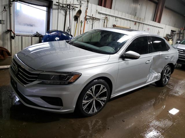 VOLKSWAGEN PASSAT SE 2021 with VIN 1VWSA7A37MC004796 - Photo from auction