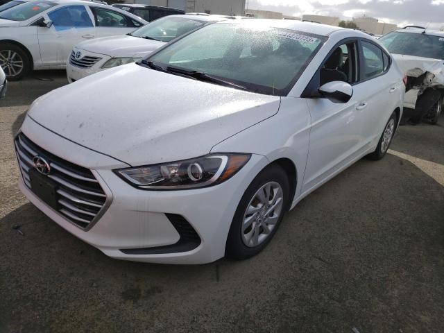 HYUNDAI ELANTRA SE 2017 with VIN 5NPD74LF3HH127652 - Photo from auction