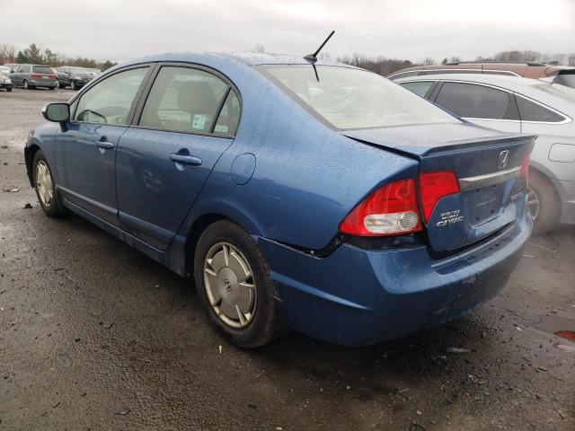 Photo 2 from auction – 2009 HONDA CIVIC HYBR with VIN JHMFA36239S009390