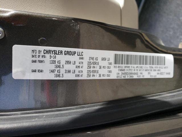 Photo 14 from auction – 2010 CHRYSLER TOWN & COU with VIN 2A4RR8DX9AR448466