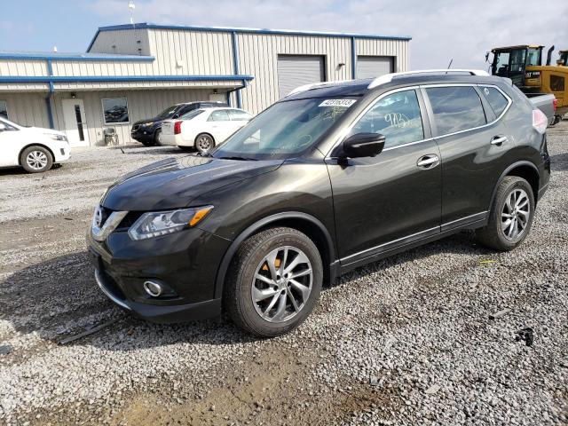 NISSAN ROGUE S 2015 with VIN 5N1AT2MV2FC831760 - Photo from auction