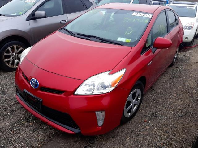 TOYOTA PRIUS 2014 with VIN JTDKN3DU6E1753963 - Photo from auction