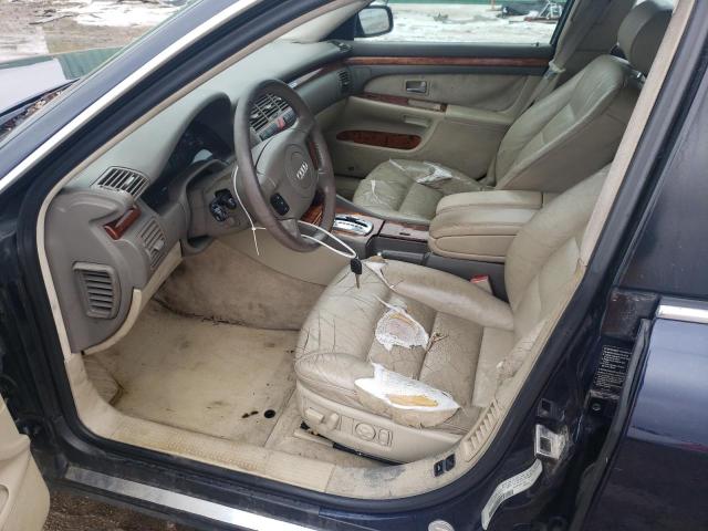 Photo 7 from auction – 2000 AUDI A8 QUATTRO with VIN WAUFL54D0YN002208