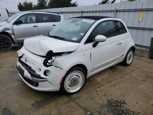 FIAT 500 LOUNGE 2015 with VIN 3C3CFFER6FT716620 - Photo from auction